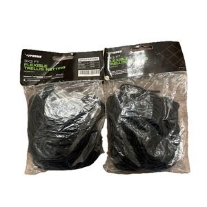 VIVOSUN 2-Pack 3x3FT Elastic Trellis Netting with Hooks for Grow Tents